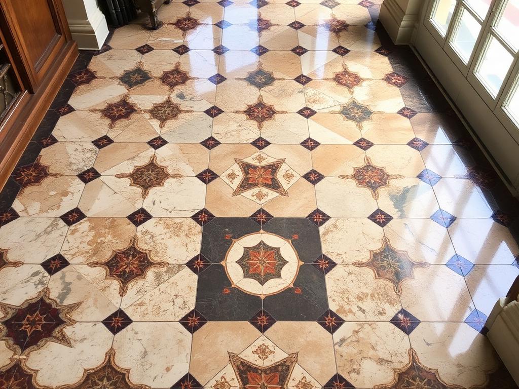 Pulido de calcáreos y mosaicos